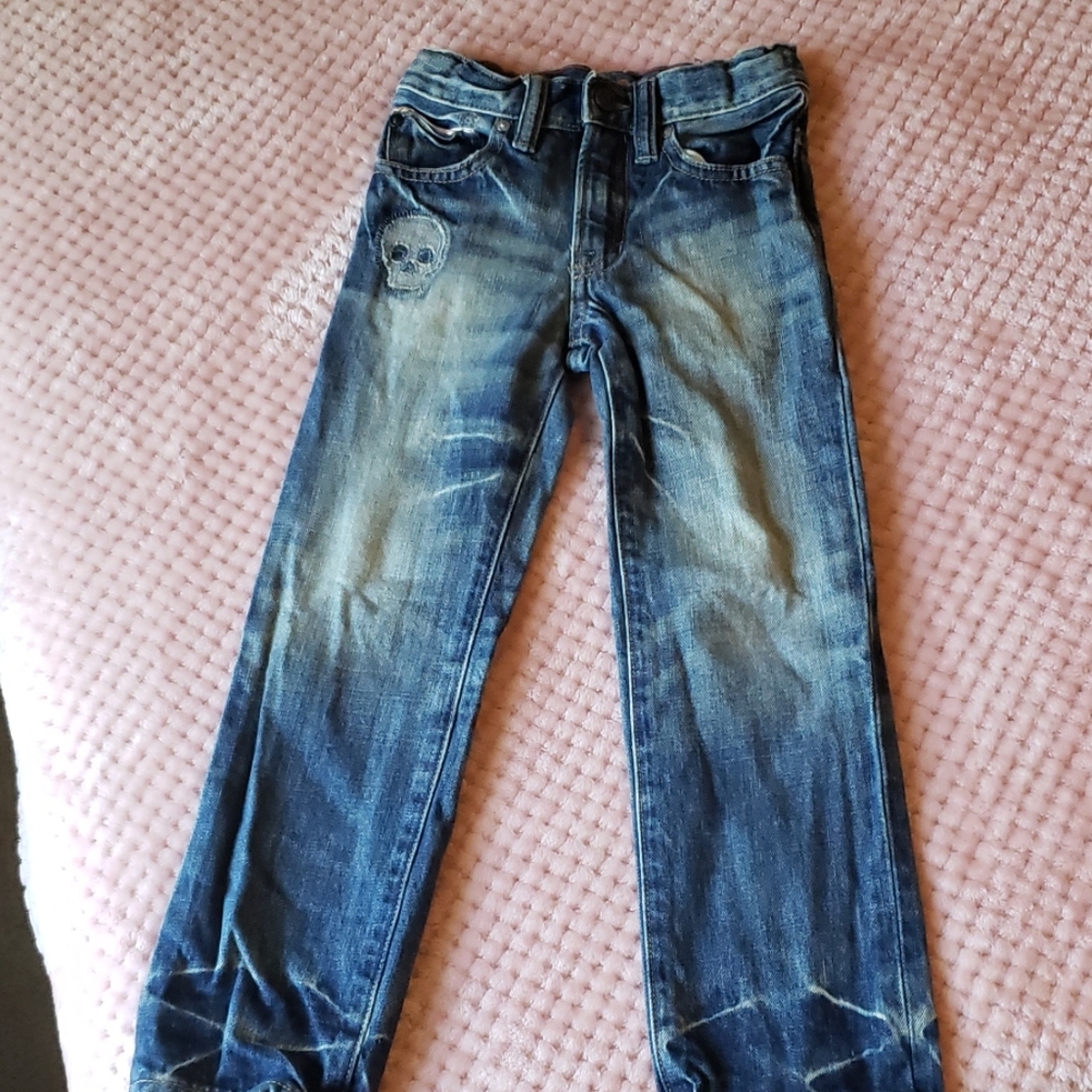 3/$10 GAP Skull Jeans